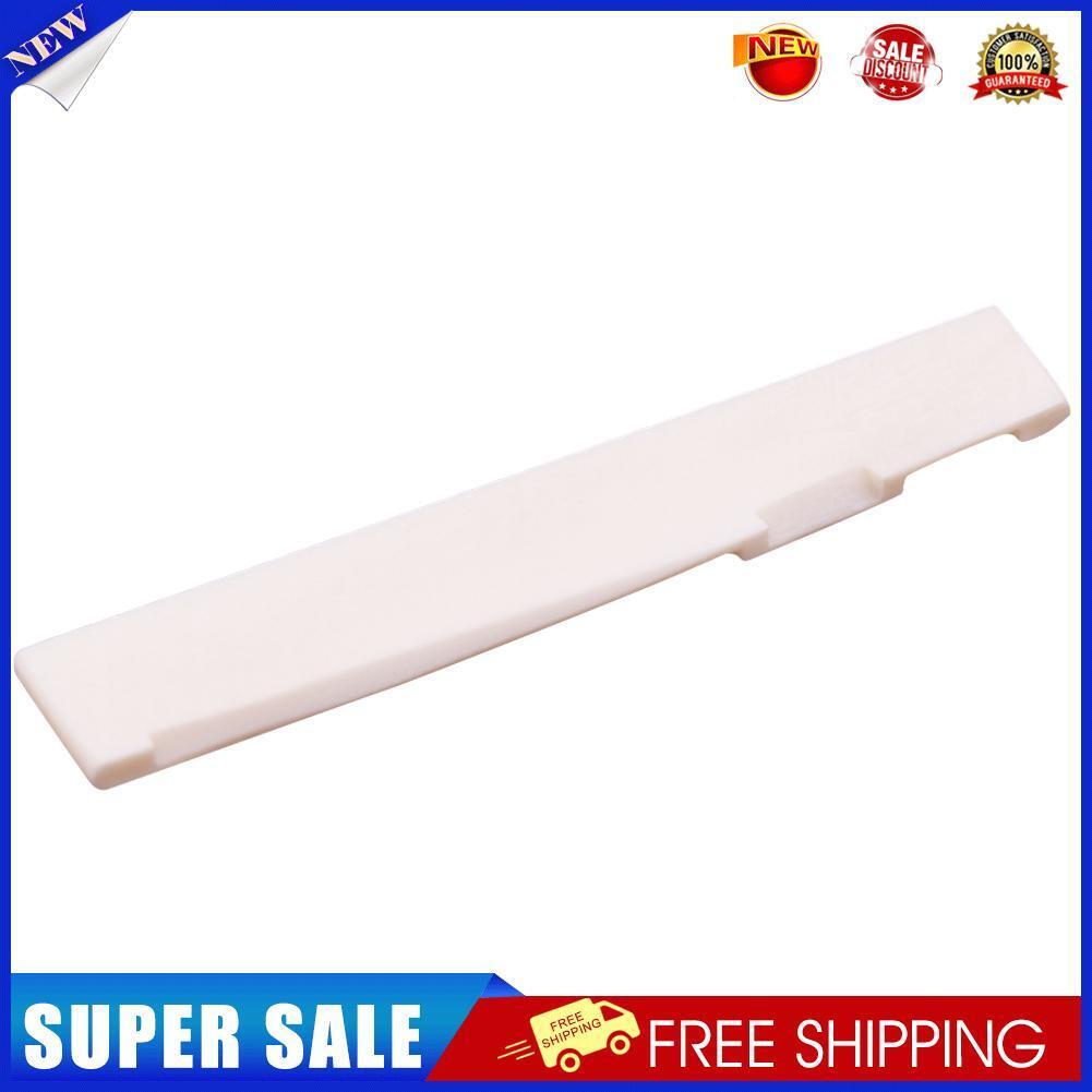 Portable 12 Strings Acoustic Guitar Cattle Bone Nut Musical Instrument Part
