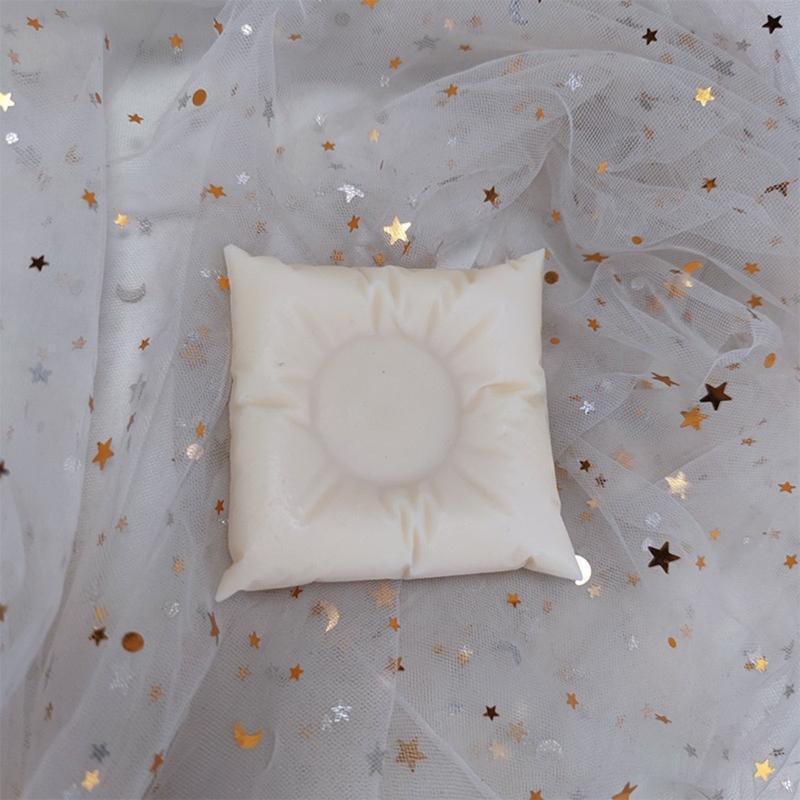 DIY Silicone Candle Holder Mold Handmade Pillow Candlestick Mold for Diy Crafts