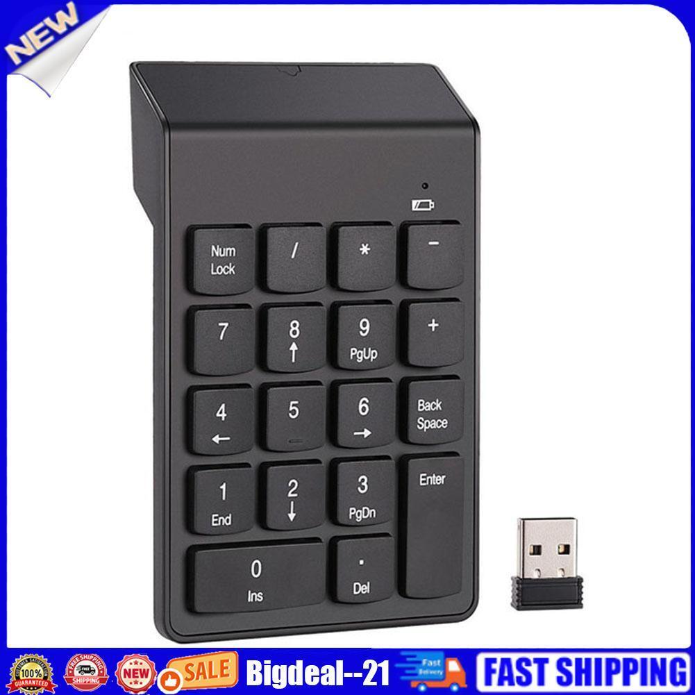 18 Keys 2.4G Numeric Keypad Laptop Tablet Digital Wireless Numpad Keyboard