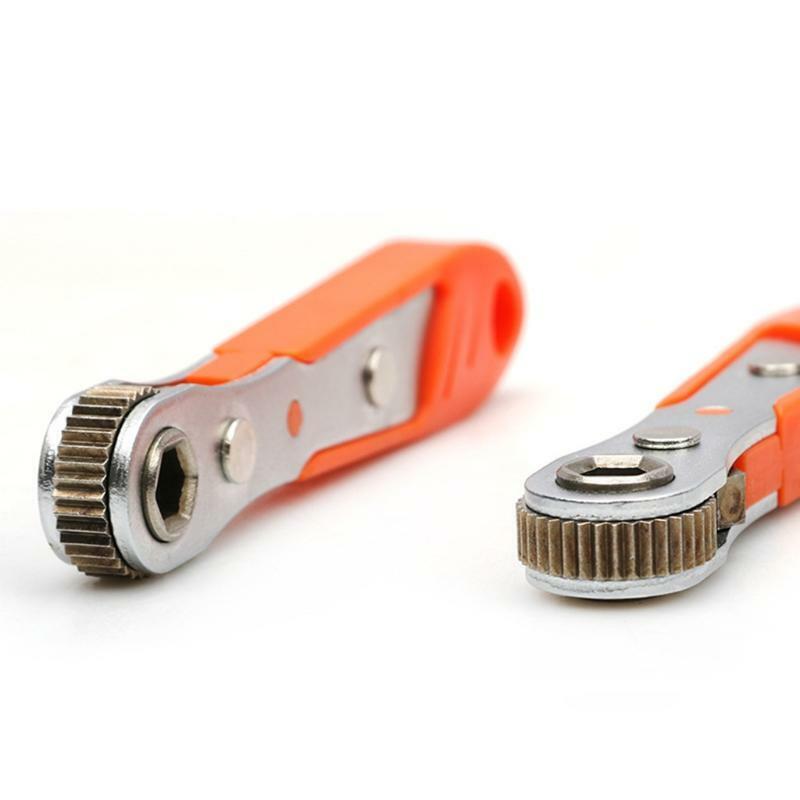 Mini Magnetic Ratchet Wrench 1/4"(6.35mm) Hexagon Torx Bidirectional Control