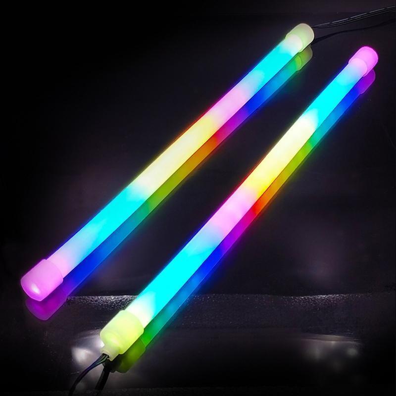LED Strip Silicone RGB Stick PC Case Lighting Computer 360° Luminous Light Bar