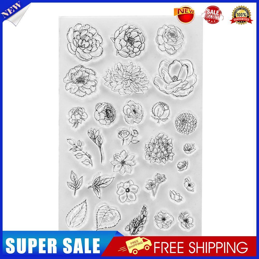 Silicone Transparent Seals Clear Stamps for DIY Scrapbooking Photo Album