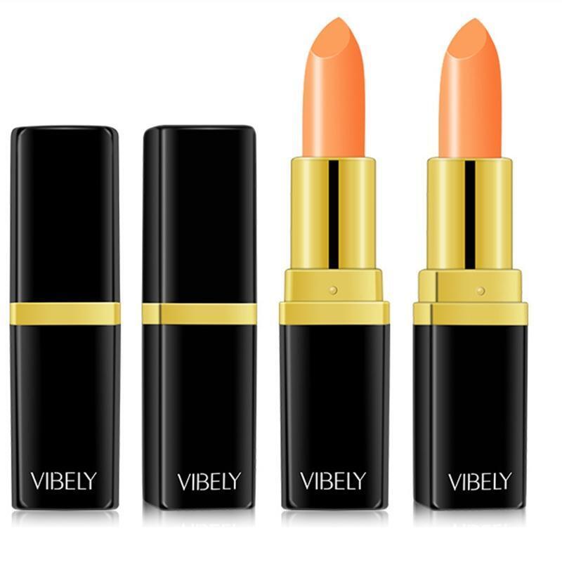 Waterproof Color Changing Lipstick Moisturizing Lip Long Lasting Non-stick Cup
