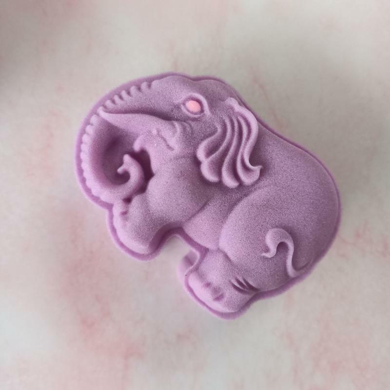 75g Moon Cake Moulds Elephant Shaped DIY Baking Moulds for Mid-Autumn Festival
