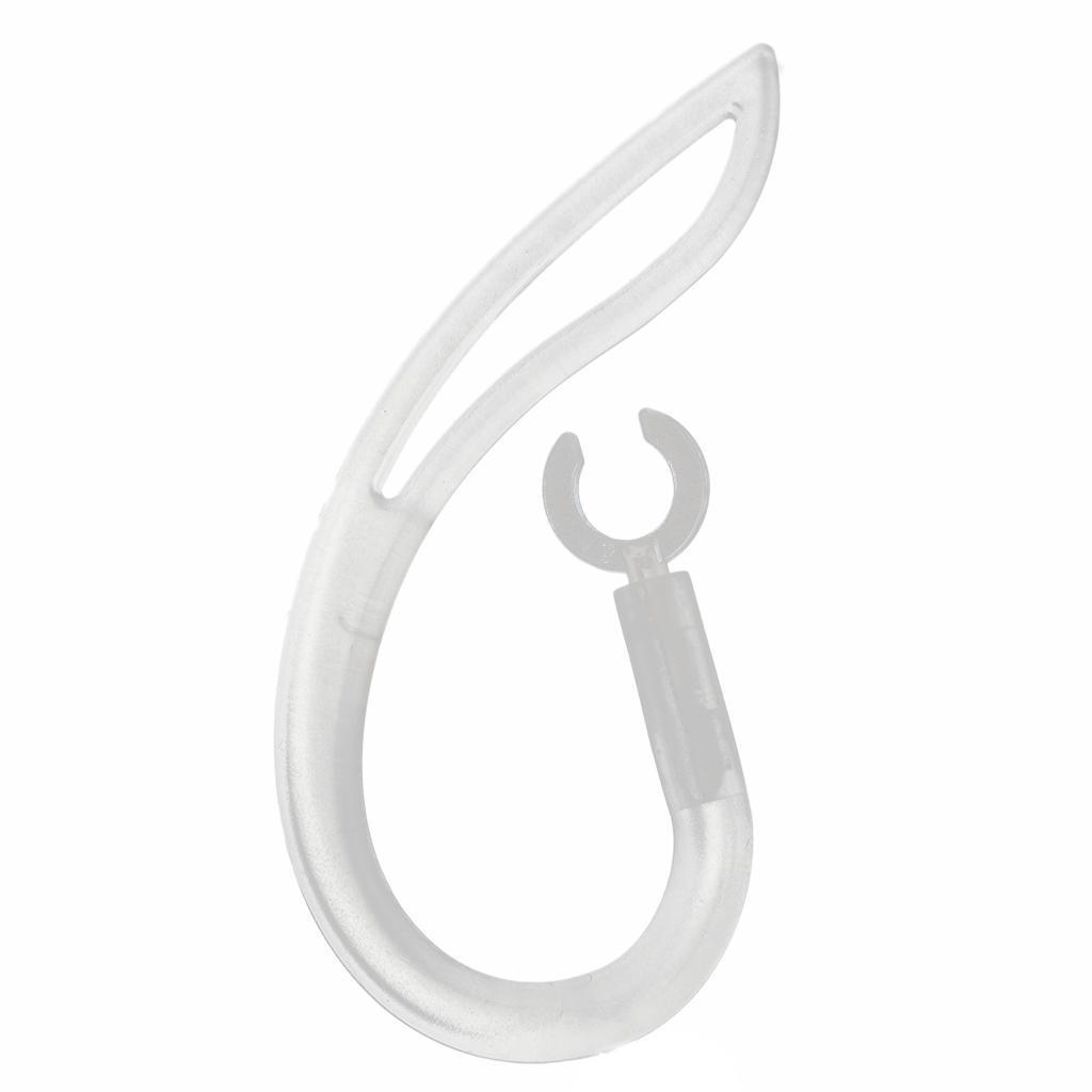 3 X Replacement Spare Ear Hook Earloop For Headset 5.0mm 6.0mm 7.0 mm Clear