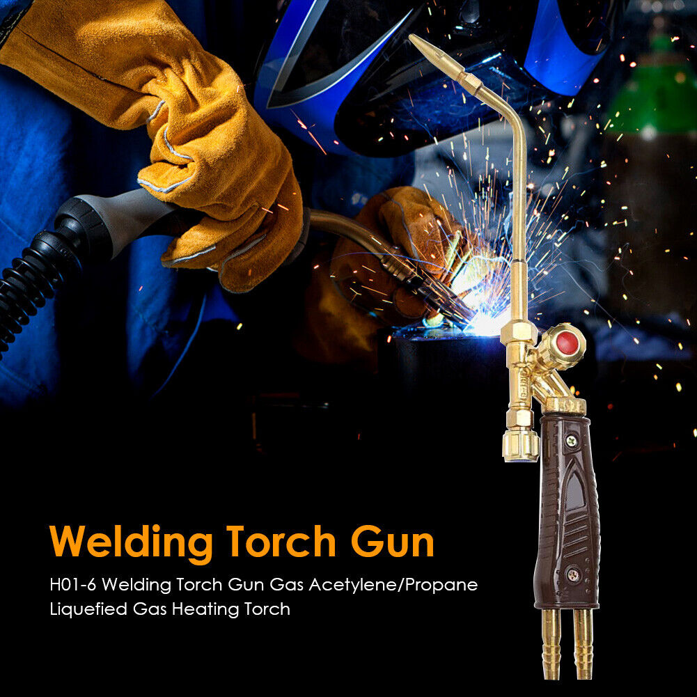 Welding Torch Injection Suction H01-6 Copper Oxygen Acetylene Heating Torch