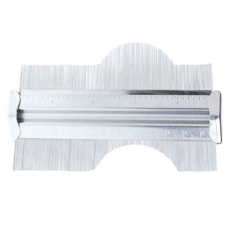 125mm/5" Profile Contour Gauge Metal Deep Decorating Tiling Template Tiles Tool