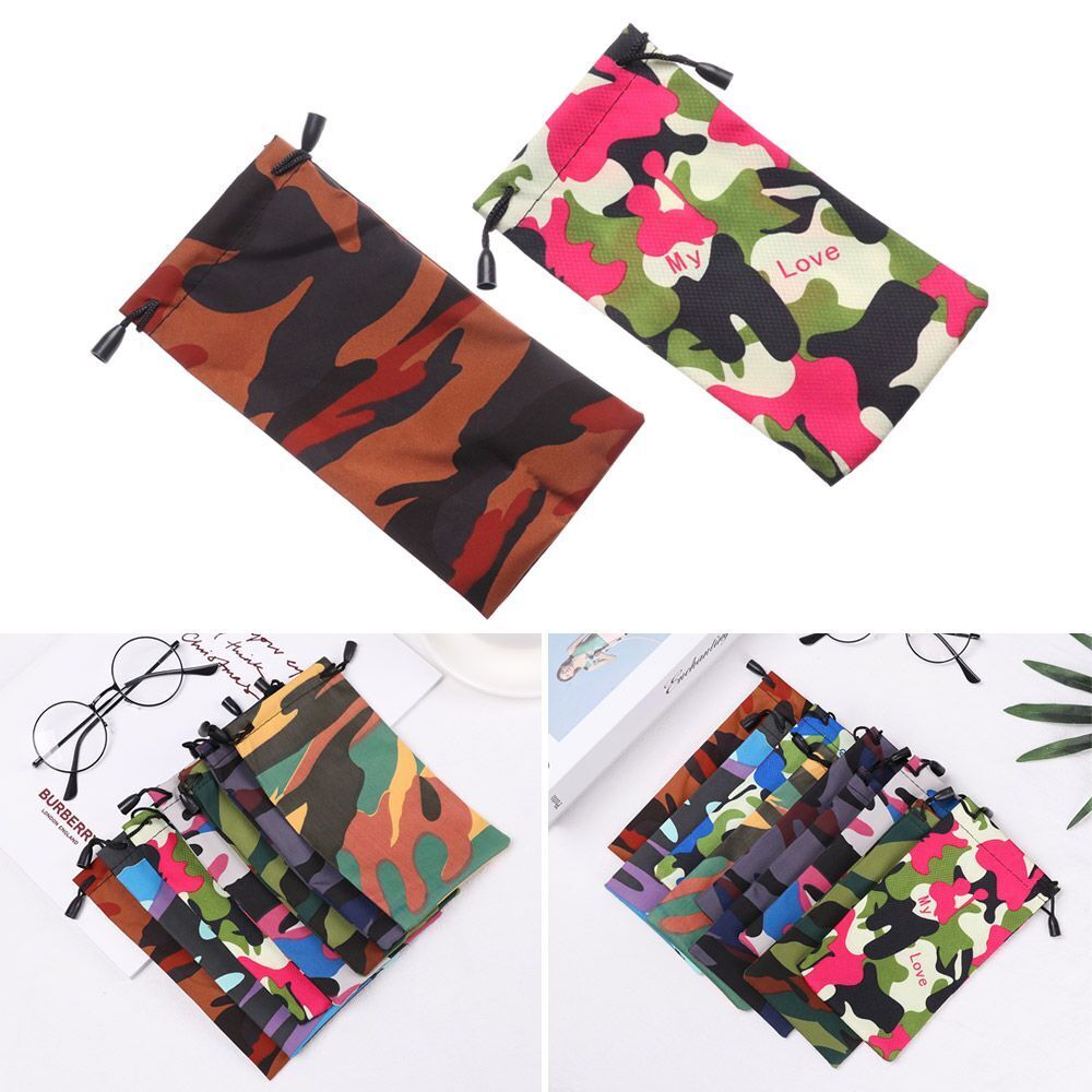 Soft Eyeglass Container Glasses Cloth Bags Reading Glasses Cases Eyewear Bag