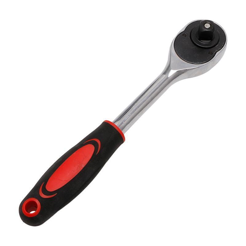 1PC 1/4"Drive Quick Release Ratchet Socket Wrench Hand Repairing Tool