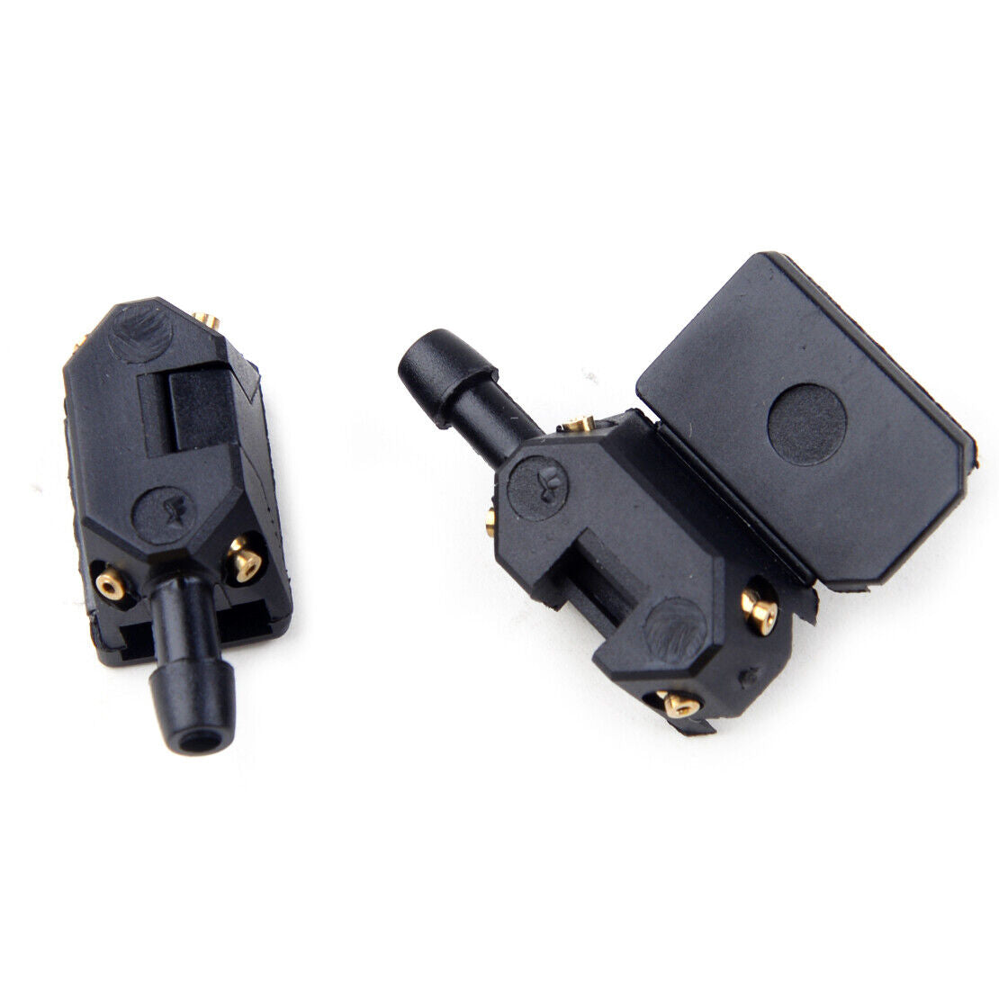 2pcs Windshield Washer Jet Wiper Blade Spray Nozzle Universal Car New Lid