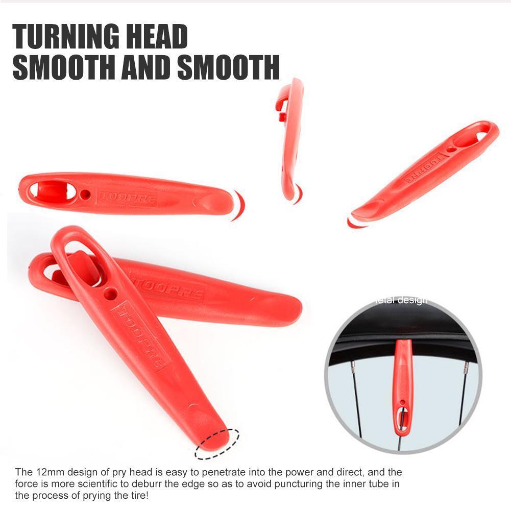 3pcs/set MTB Bike Tyre Tire Lever Nylon Pry Bar Repair Maintenance Parts
