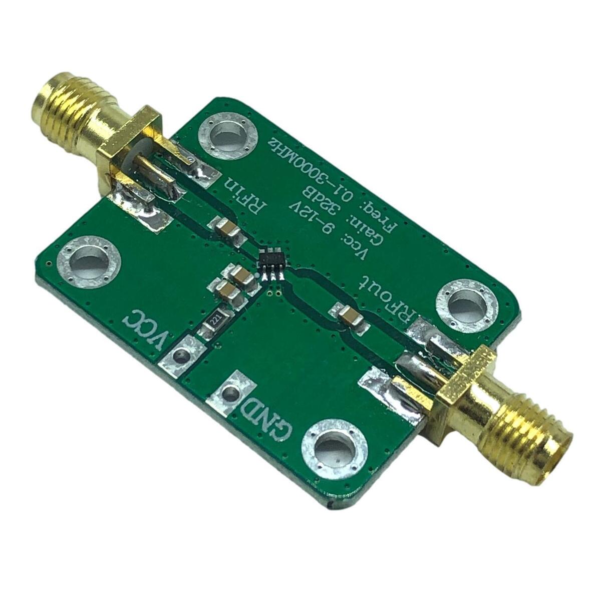 Radio Frequency Broadband Amplifier 9-12V Amplifier Module for VHF Ham Radio
