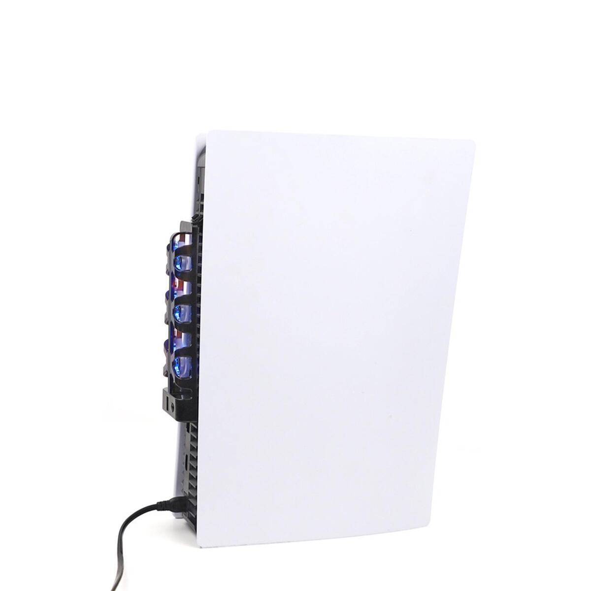 Cooling Fan Efficient System Accs Game Plastic for PS5 Console Disc Version