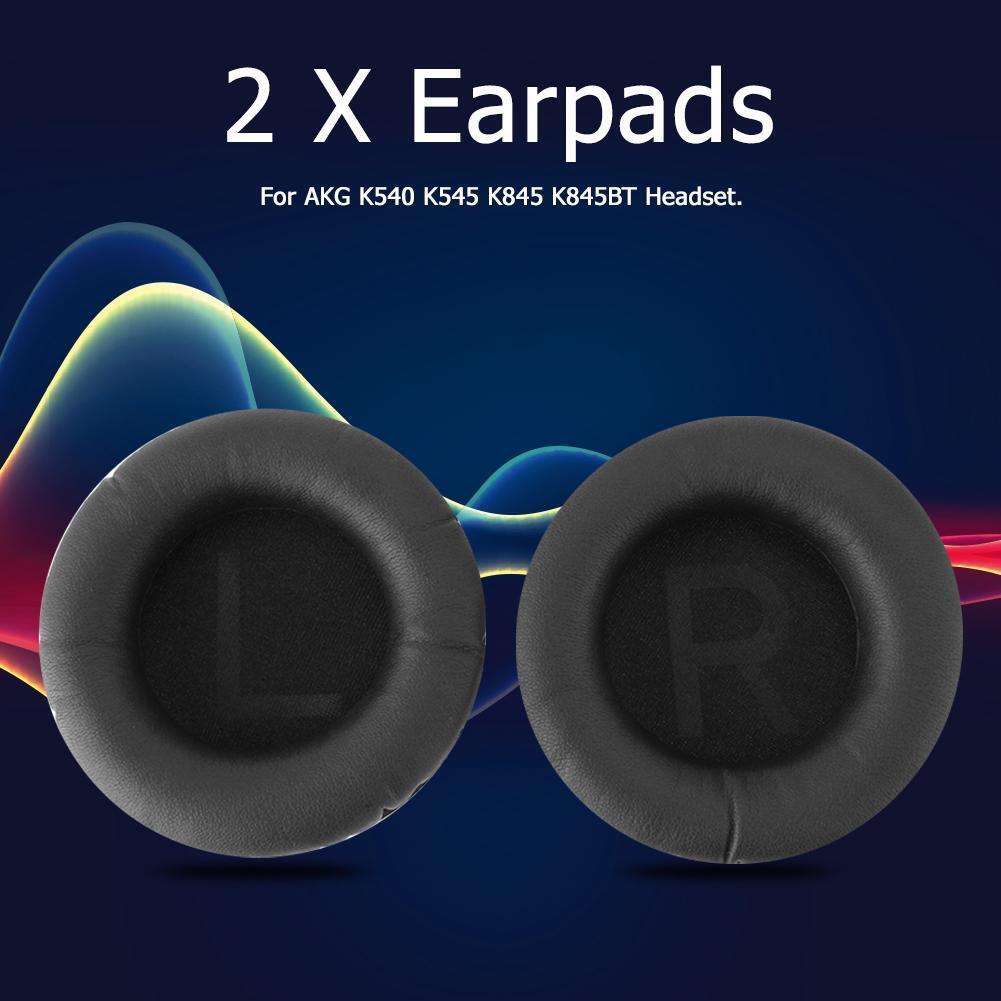 1 Pair Replacement Earpads Cusion for AKG K540 K545 K845 K845BT Headphone