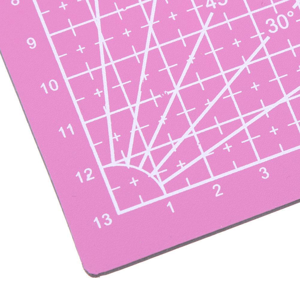 PVC Cutting Board DIY Patchwork Mat Pad Self-healing Leather Cutting Mat(A5