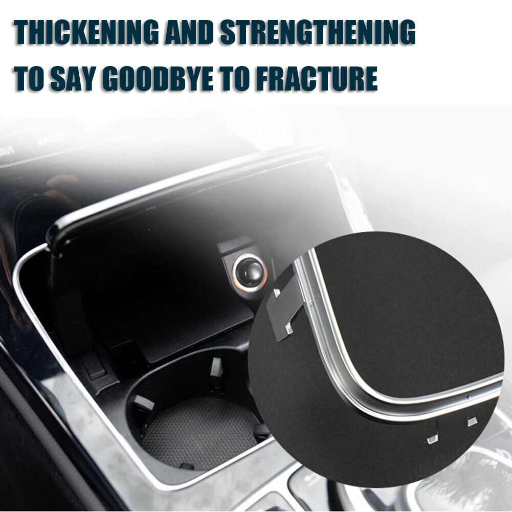 Ashtray Cup Holder Strip Trim Chrome for Mercedes Benz W253 W205 2015-2020
