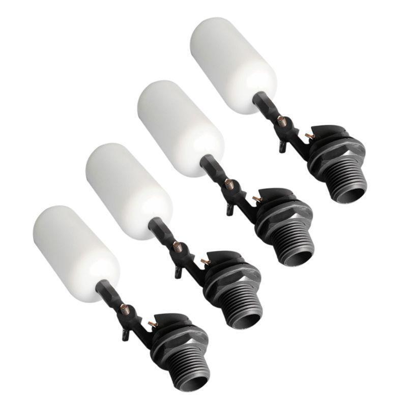 4Pcs Float Ball Valve Automatic Fill Feed Humidifier Tank Water for Aquariums