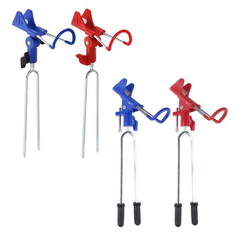 2 Pcs Fishing Rod Holder 360 Degree Adjustable Fishing Rod Fix Rod Holder