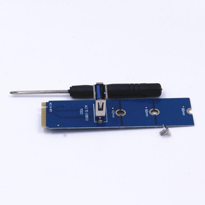 M2 to PCIE M.2 to PCI-E M2 M Key to PCIE M2 to USB3.0 Bit Mining BTC