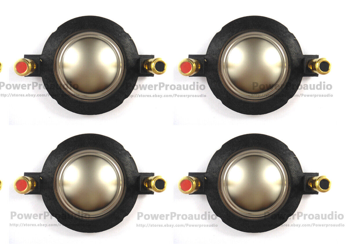 4pcs 34.5mm 1 3/8" 8 ohm speaker tweeters diaphragm drive voice coil