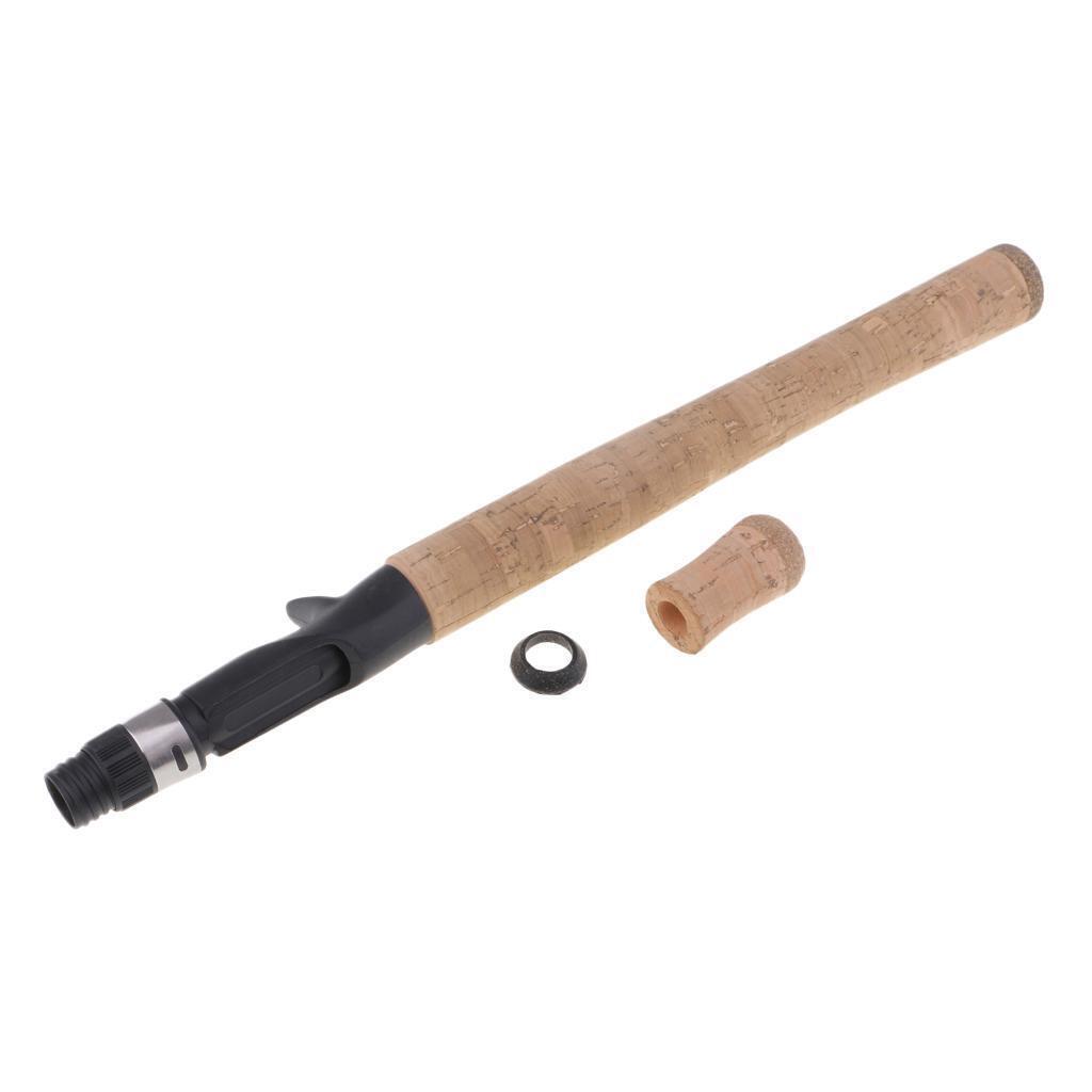 Cork Fishing Handle Set DIY Fishing Rod Parts Building Repair Tool Reel Seat
