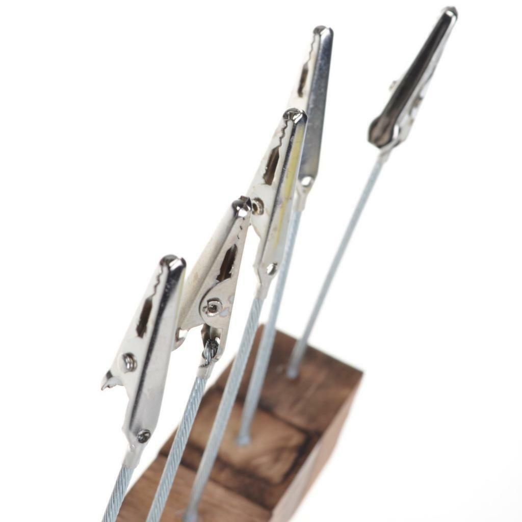 10 Pieces Nordic  Wooden Picture  Display Clip for Party