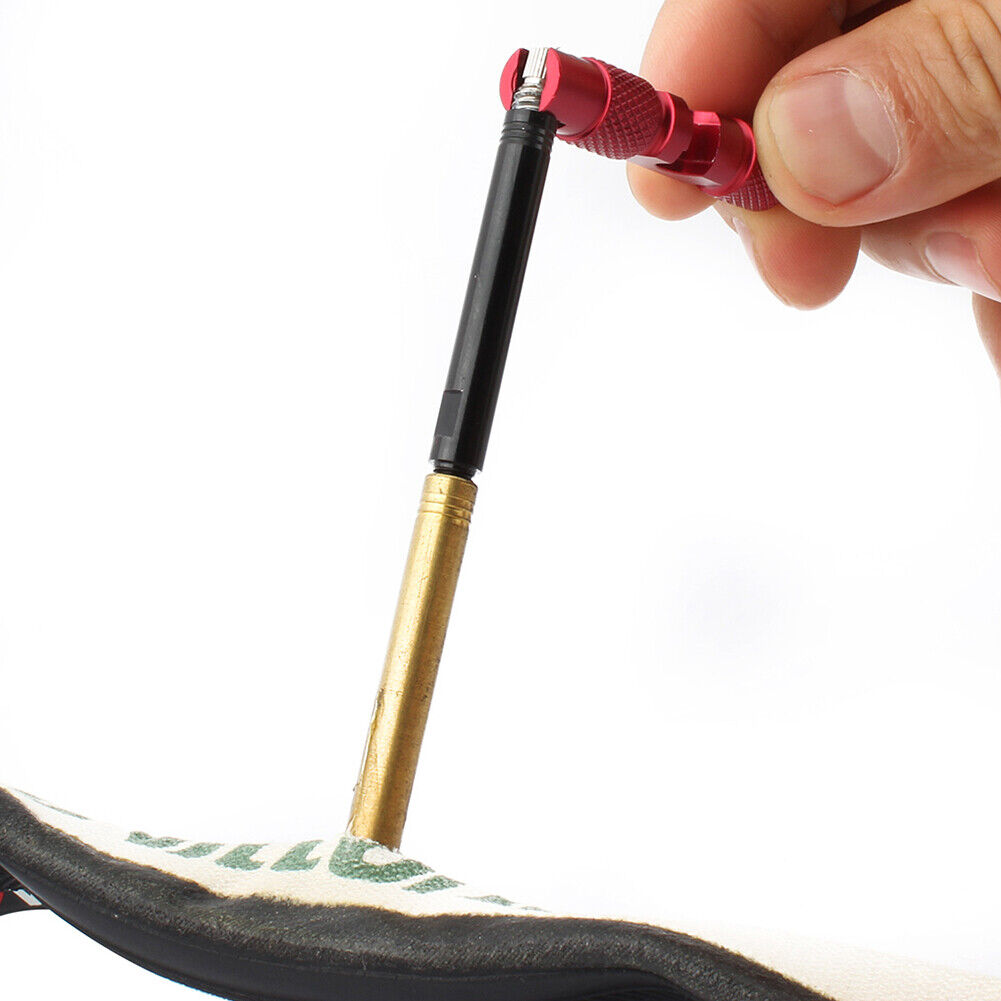 MUQZI Bicycle Wrench Valve Tube Core Tire Tyre Nozzle Removal Tool (Red)