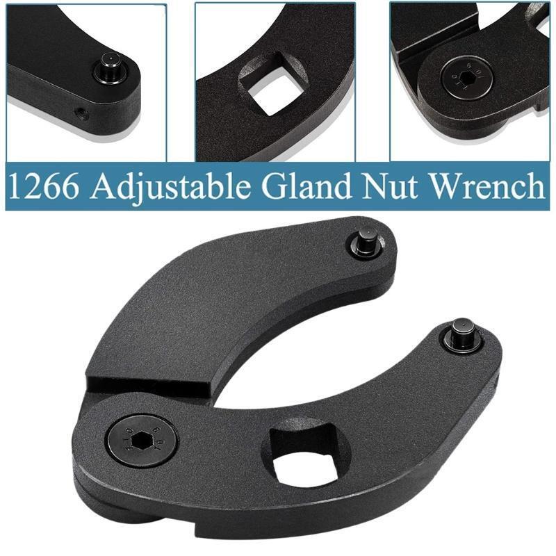 Adjustable Gland Nut Wrench Drive Small Universal Hydraulic Cylinder Spanner
