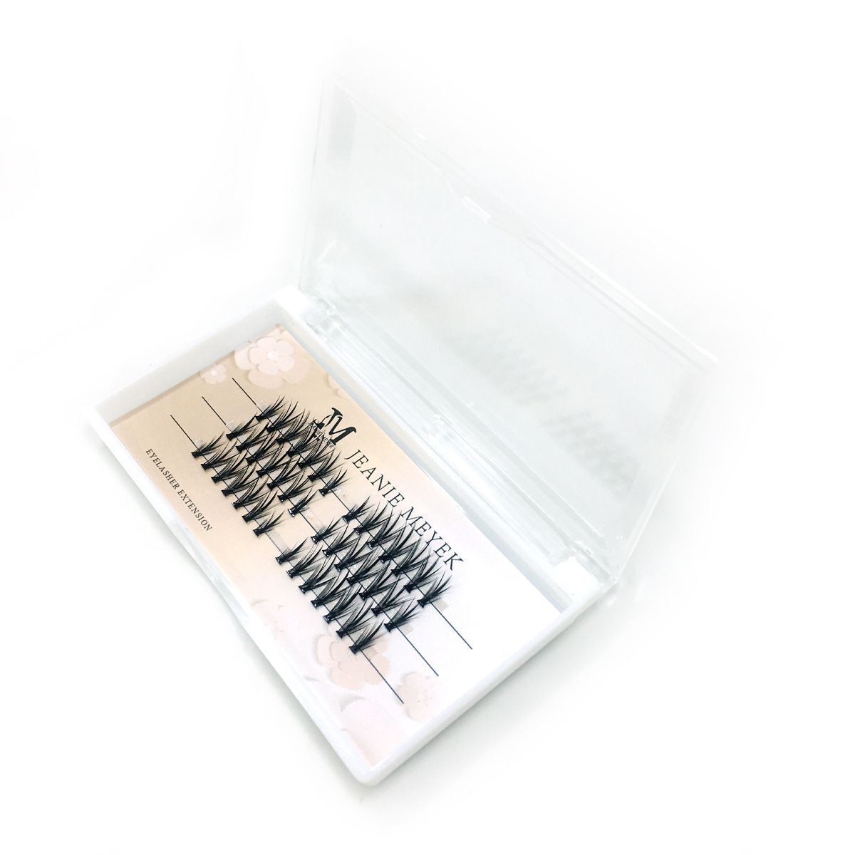 Lashes Simulation Natural Sandwich Idividual Lashes Flower God 36 Clusters