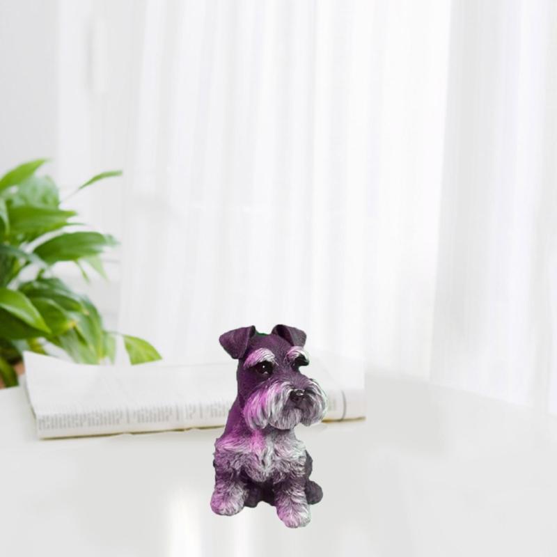 Silicone Gypsum Mold Plaster Mold Dog Shape Epoxy Casting Mold for DIY Craft