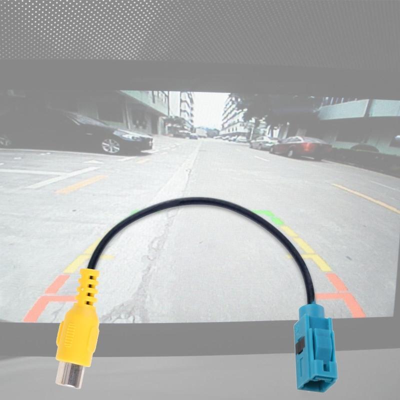 Reversing Camera Adaptor Cable Fakra to RCA Vehicle Audio System Adapter Lead