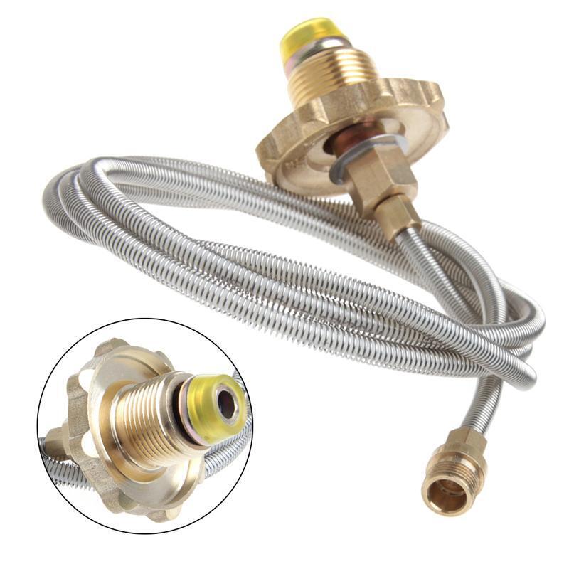 Outdoor Camping Stove Use Household Cylinder Gas Tank Conversion Head Adapter