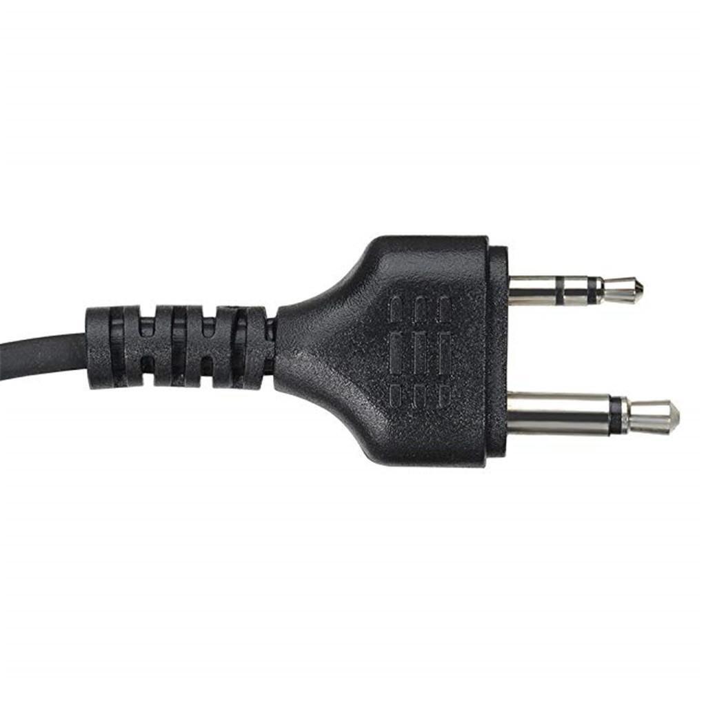 Walkie Talkies Earpiece Mic Acoustic Tube Headset for Midland GXT250/255/325