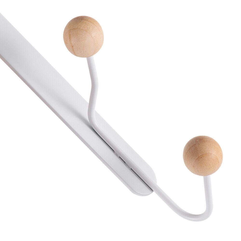 Towel Holder Nail-free Hanger Over-The-Door Hook Storage Rack Hanging Shelf