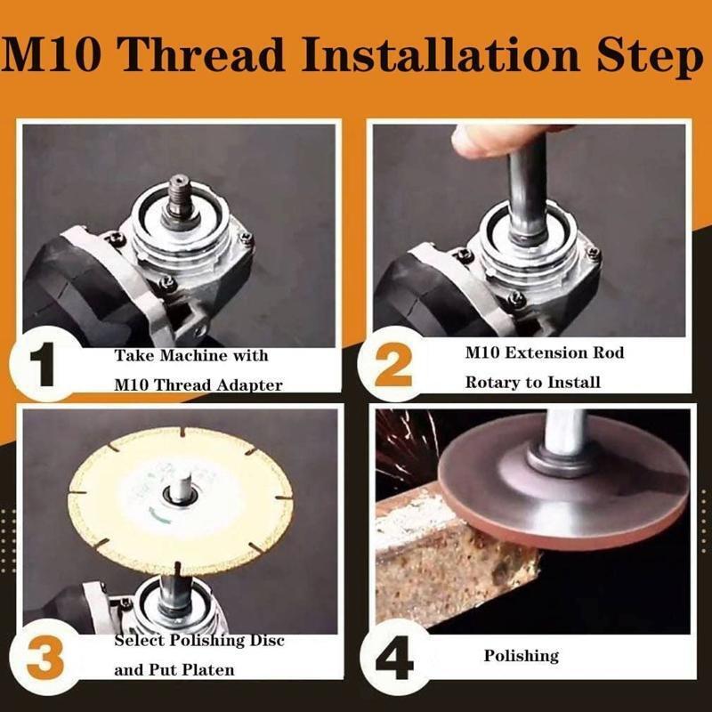 Professional M14 to M14 Extension Connecting Rod Angle Grinder for Power Tools