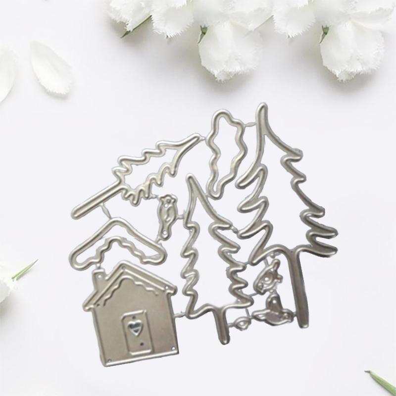 Delicate Christmas Metal Cutting Dies for DIY Paper Art Crafts Photo Album Decor