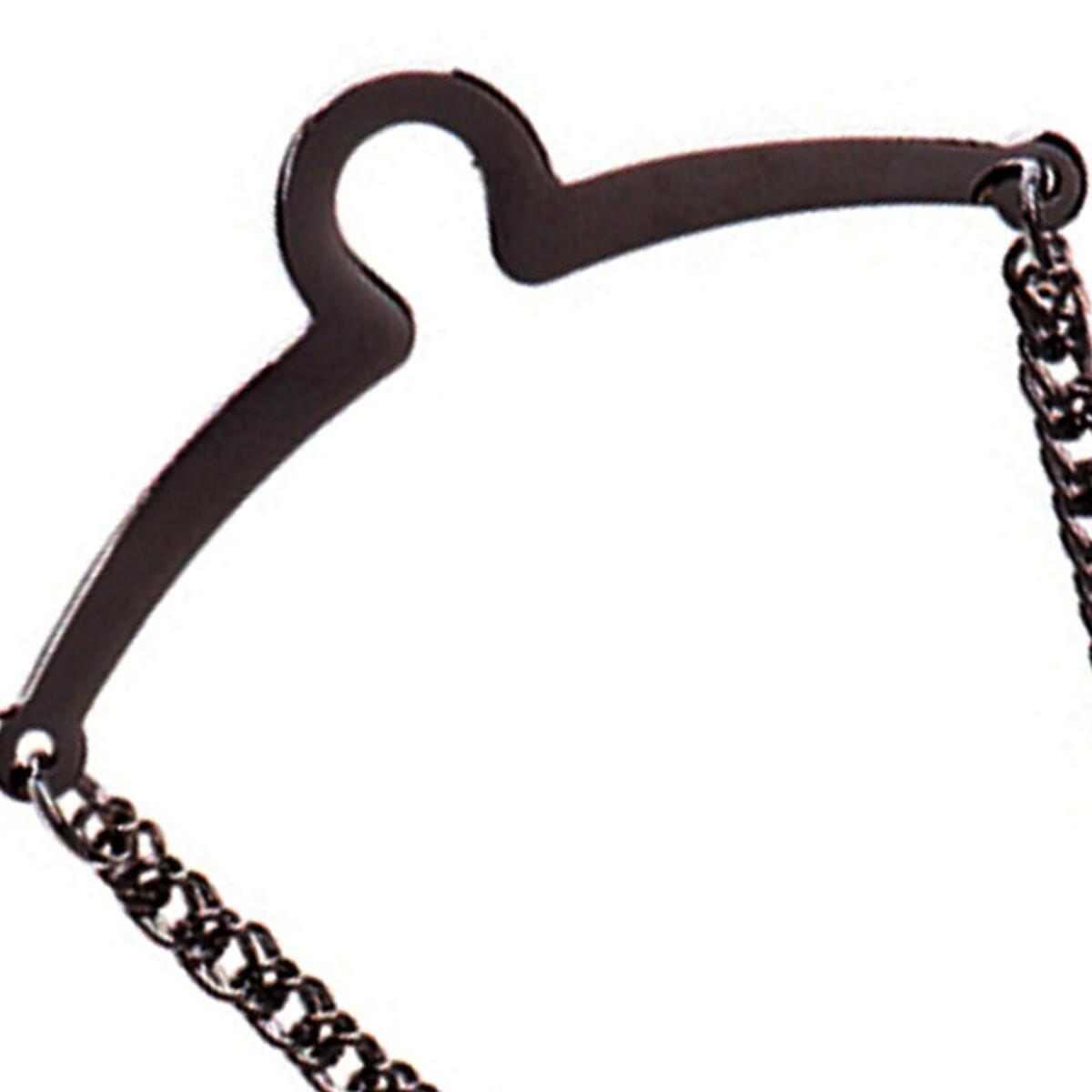 Necktie Tie Clips, Copper Classic Link Chain for Men Cravat Collar Clothes