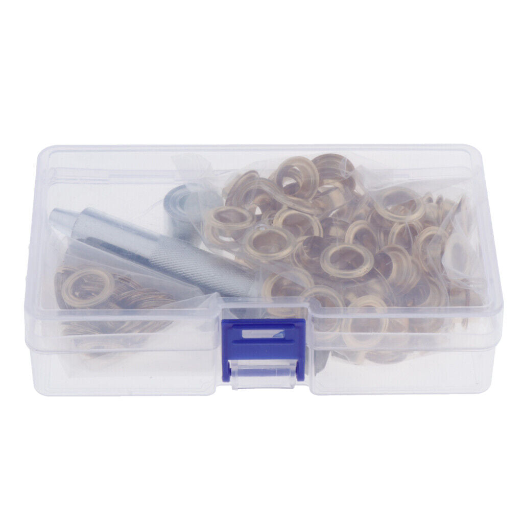 Eyelets with Leather Craft Repair Grommet  Installing Kit