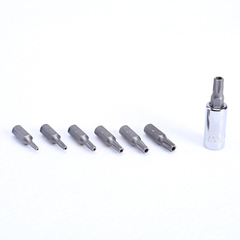 29PC Torx Star Socket Set & Bit Male Female E & T Sockets With Torx Bit Too