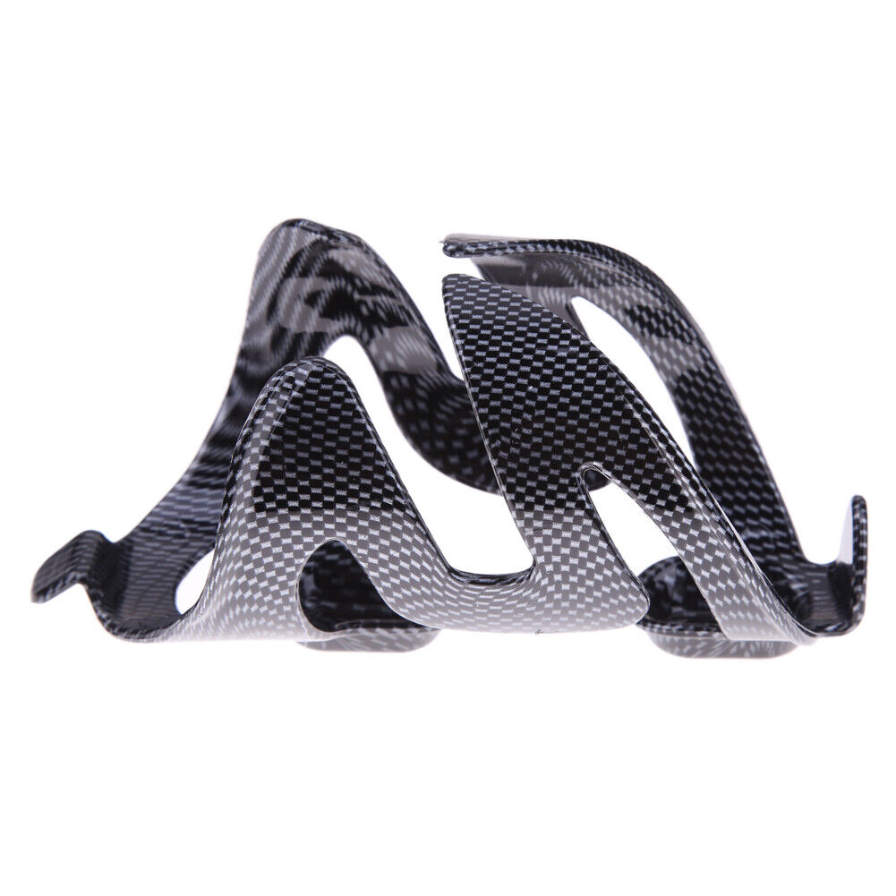 Carbon Fiber Pattern Bicycle Bike Cycling Carbon Water Bottle Cage Holder
