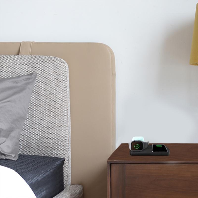 Charging Stand Compatible with PHONE Watch A-irpods 3 in 1 Charging Station