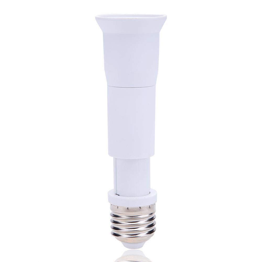 2pcs E27 to E27 Extension Adapter Light Bulb Lamp Socket Bulb Converter 60W