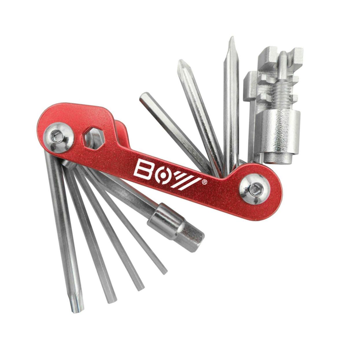 1 Multi-Function Tool Kit Multi Cycling Repair Tool Set Maintenance