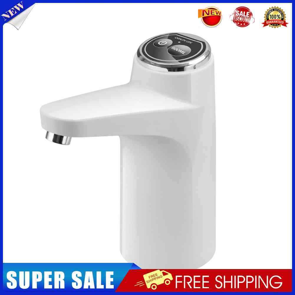 Touch Switch USB Charging Auto Drinking Water Pump Water Dispenser (White)