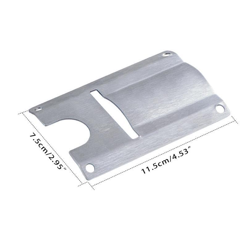 Outdoor Camping Gas Stove Burner Thermal Baffle Board Stainless Steel Heatshield