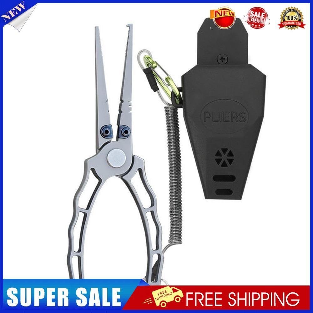 Saltwater Fishing Lures Pliers Tongs Hook Remover Line Cutter Tackle Tools
