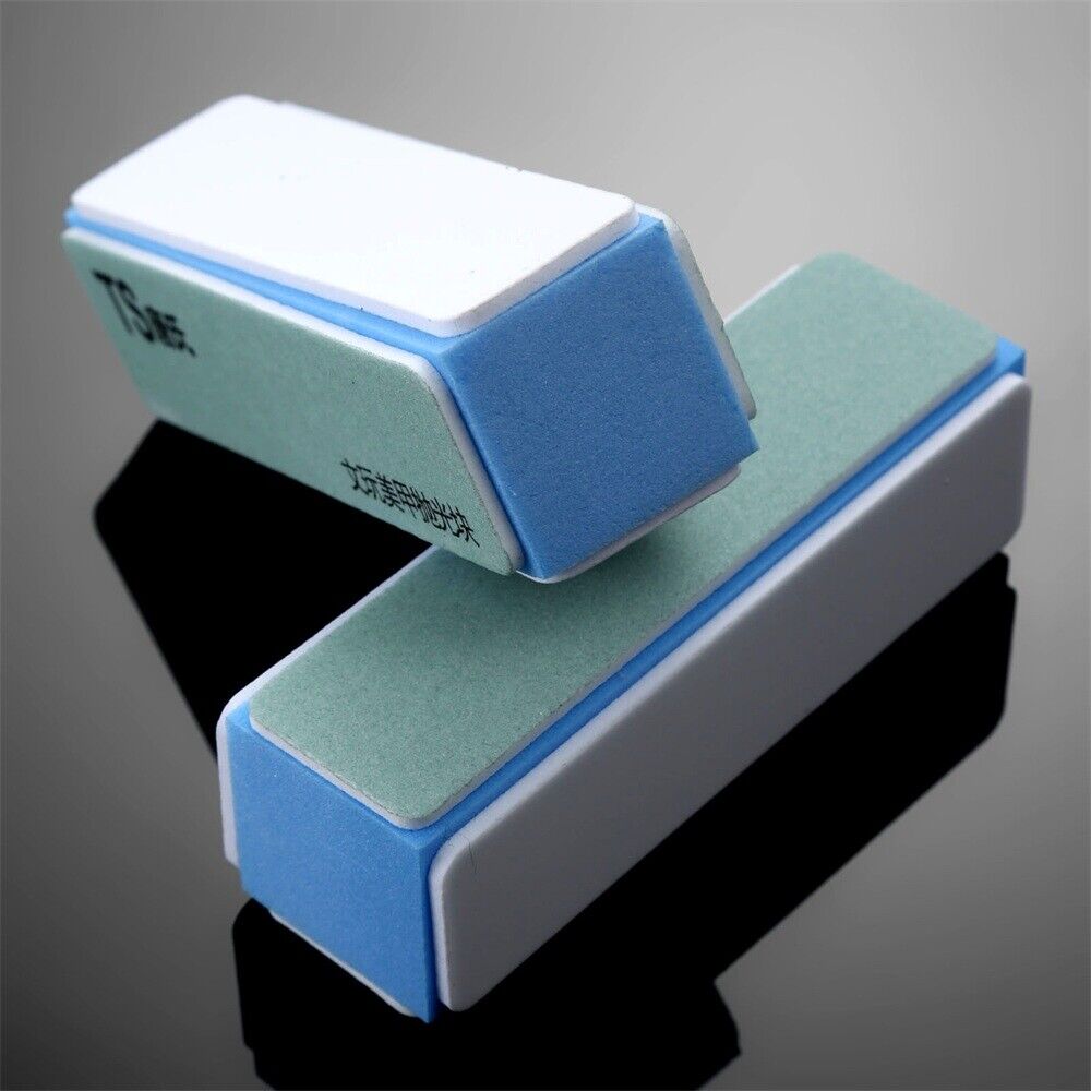 5pcs 4 Way Polishing Buffers Shine Sanding Sponge Block Grit 1000/7000 Nail Art