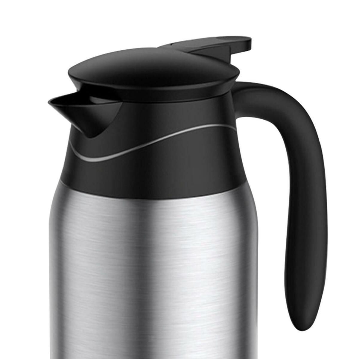 Stainless Steel Car Kettle Boiler Travel 12V/24V Tea 1L   Camping