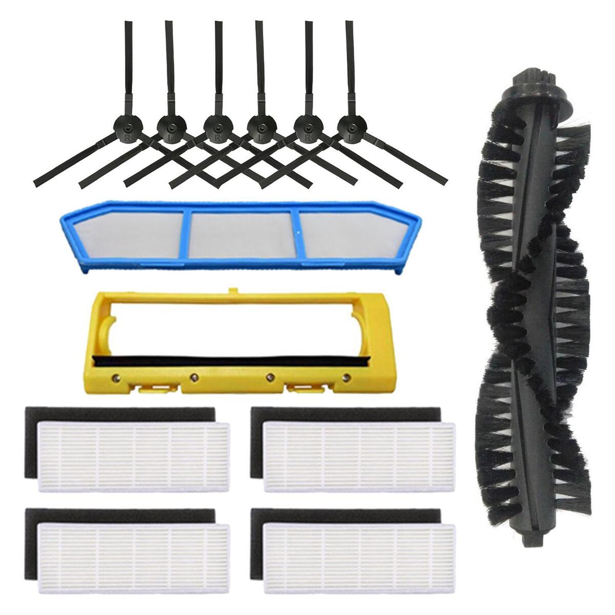 13Pcs Vacuum Cleaner Replacements Set for Ilife A4S A40 Robot Vacuum Cleaner