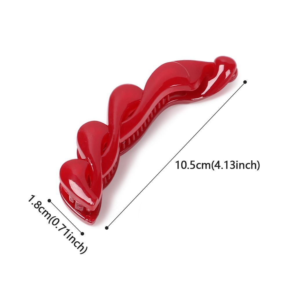 Non Slip Acrylic Banana Hair Clips Hairpins Hair Claws Styling Accessories